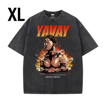 NEW YAVAY TEE 블랙 XL 우메노 겐지