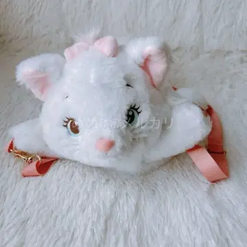 디즈니 스토어 마리 봉제인형 숄더백 미니백