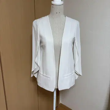 노카라 자켓 플레어 소매 38 Grace continental