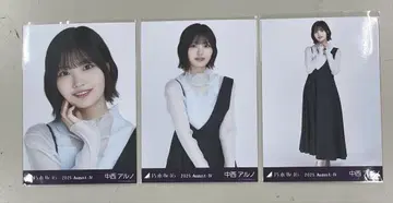 노기자카46 브로마이드 나카니시 아루노 카가와 비대칭 3종 컴프
