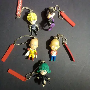 ONE PUNCH MAN 원펀맨 피규어 키체인 5세트