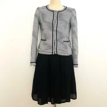 a.v.v 세레모니 스커트 수트 S 노카라