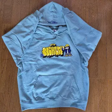 9090 x centimeter 스카이블루 후드티