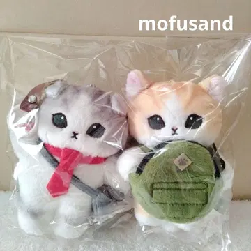 모프샌드 mofusand 일하는! 샐러리냥 마스코트 2개 세트