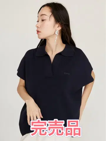 [완판템] emmi (에미) 니트 폴로 상의
