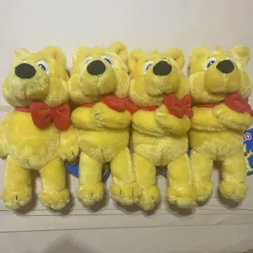 라운드원 한정 HARIBO 하리보 봉제 인형 4개 세트
