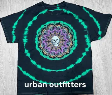 레어 디자인 urban outfitters 타이다이 남성용 티셔츠