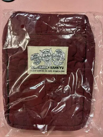 톰과 제리 한큐 전철 콜라보 숄더 파우치