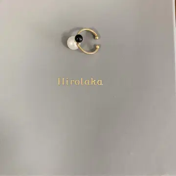hirotaka 오닉스 더블 펄 이어커프