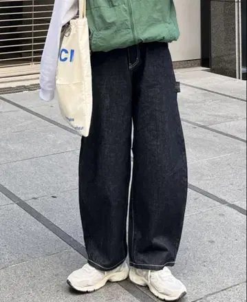 CPCM 커브 페인터 데님 팬츠 데님 L