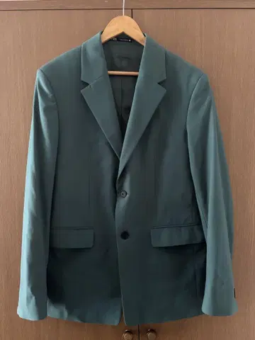 ZARA 다크 그린 테일러드 자켓