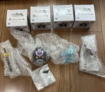 죠죠 제일복권 H상 데스크탑 마스코트 4종 세트