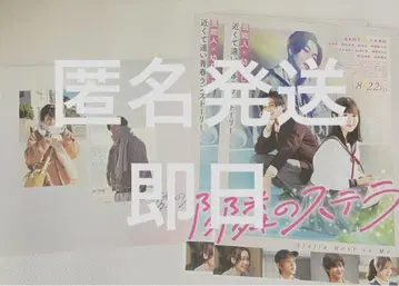 옆집 스텔라 굿즈 팜플렛 클리어 파일
