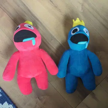 캐릭터 봉제 인형 2개 세트