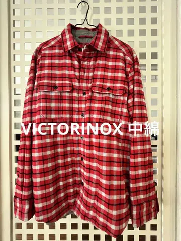[새상품급] VICTORINOX (빅토리녹스) 충전솜 플란넬 긴팔 M