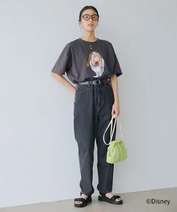 테이퍼드 데님 팬츠 PM 사이즈