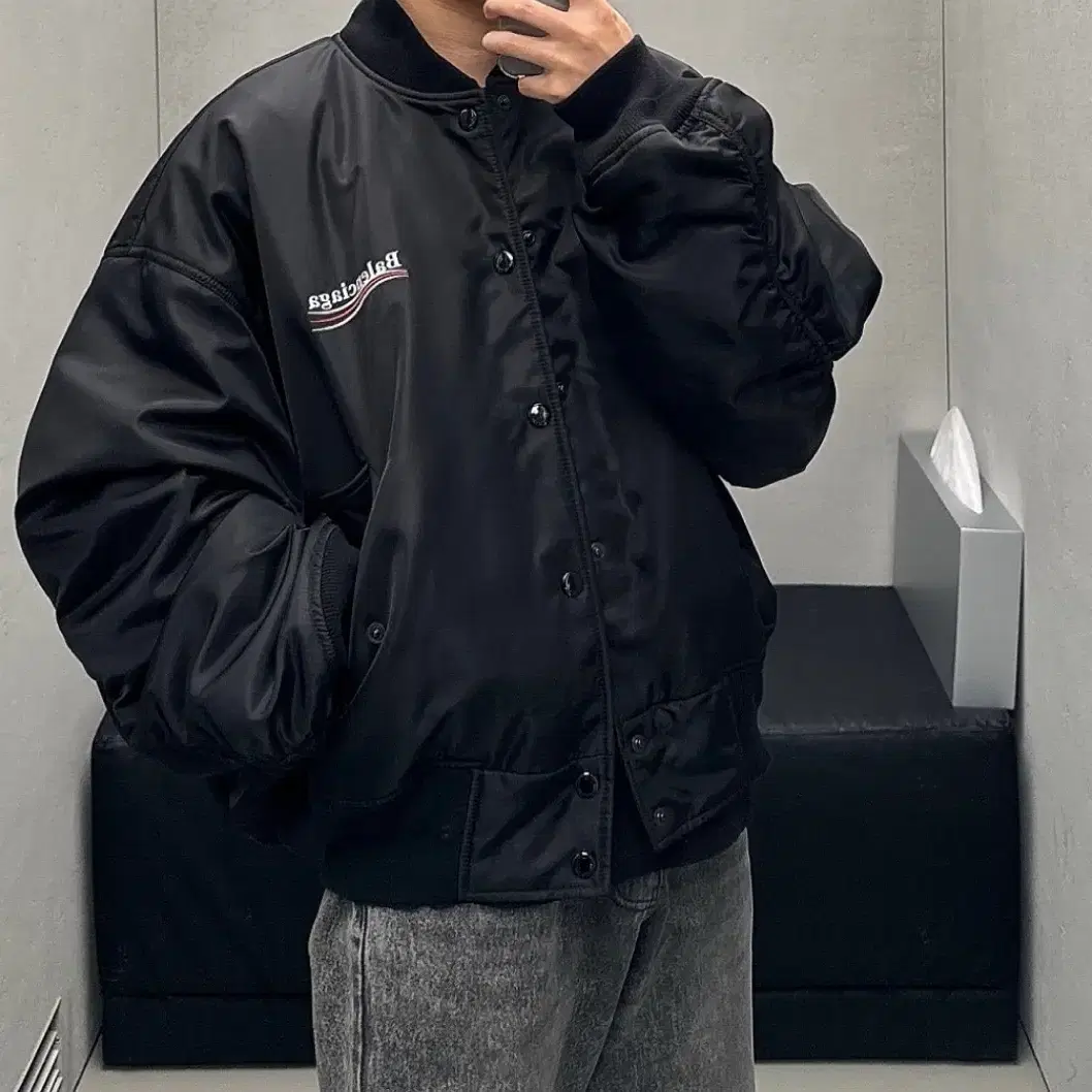 ジャケット・アウター balenciaga political varsity jacket XXS WMNS) Balenciaga Political Campaign Varsity Jacket 'Red