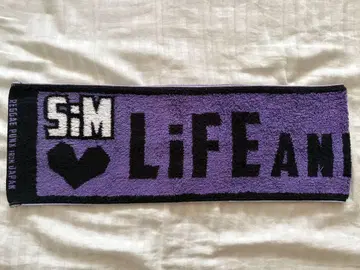 SiM 머플러 타월 LiFE AND DEATH 투어 2012