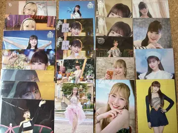 No.24 NiziU 마유카 짱 런트레 세트 21장