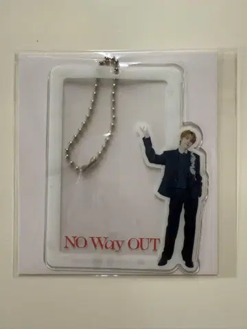 WayV NO Way OUT 랜트 토이 포토 카드 홀더 샤오쥔