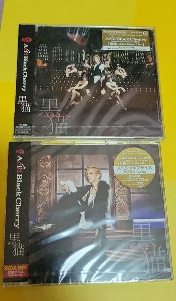 Acid Black Cherry 검은 고양이 2매 세트