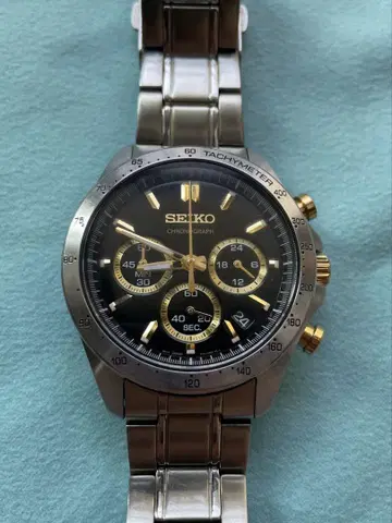 SEIKO 세이코 남성용 크로노그래프 손목시계