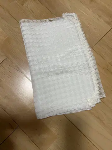 후리후 레이스 헤코오비 화이트 하운드투스 체크