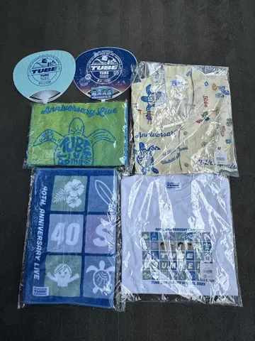 TUBE 40주년 기념 굿즈 세트
