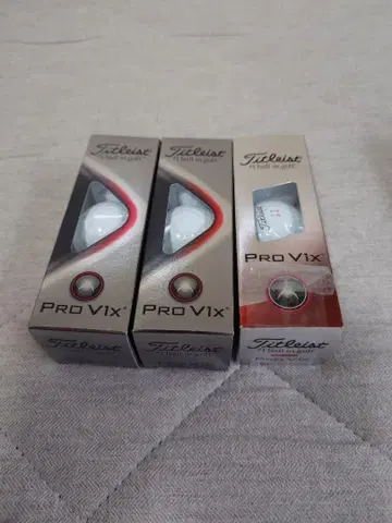 타이틀리스트 pro v1x 미사용 새상품 9개