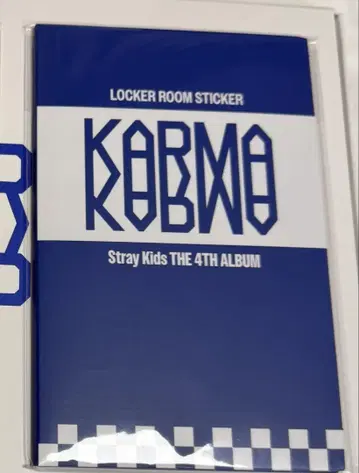 Straykids KARMA POPUP 락카룸 스티커 현진
