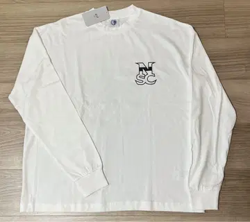 417 EDIFICE x 남갈 SC 긴팔 T셔츠 L 화이트 사이즈 L