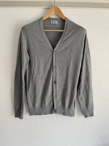 JOHN SMEDLEY 존스메들리 씨 아일랜드 코튼 가디건