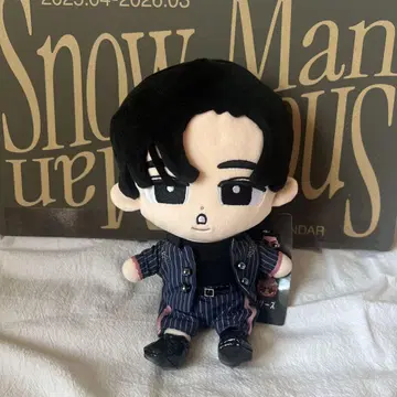 Snow Man 봉제 인형 약 20cm 택 포함