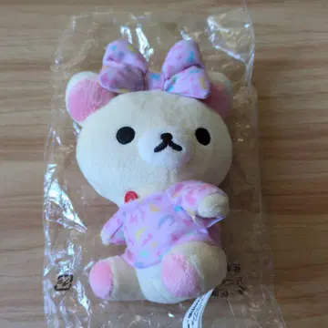 1번 복권 리락쿠마 봉제 인형 키링