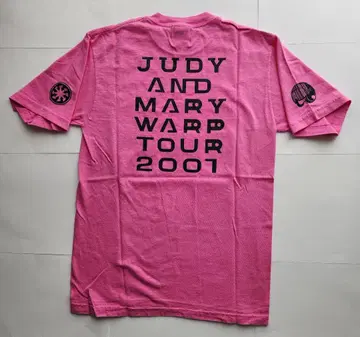 JUDY AND MARY 주디마리 WARP TOUR T셔츠 S 핑크