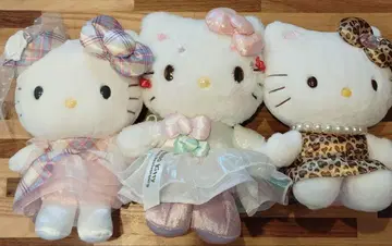 헬로키티 기념일 봉제 인형 세트