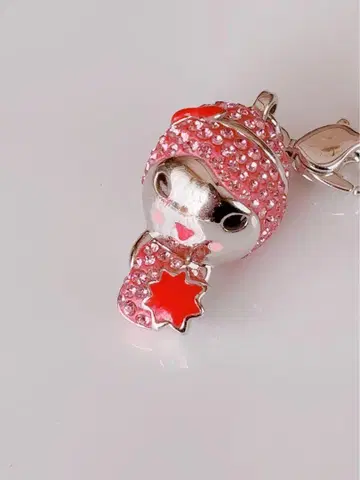 스와로브스키 핑크 여아 참 레어