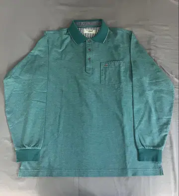 Crocodile 긴팔 피케 셔츠 그린 M사이즈