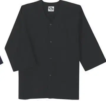 다보 셔츠 면100 블랙 M~3L