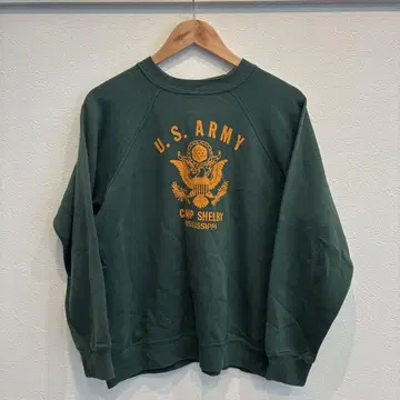 아메카지 90s Hanes U.S. ARMY 래글런 맨투맨 트레이닝복