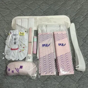 기모노 액세서리 세트 M 사이즈 핑크