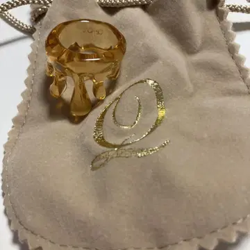 Q-pot 허니 꿀 트로~리 반지