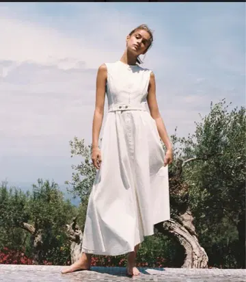ZARA 비대칭 기장 원피스 M 사이즈
