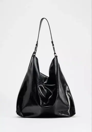 Zara 리버서블 소프트 복조리 백