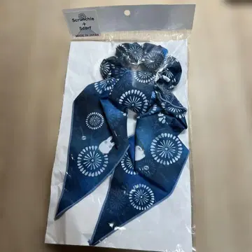 이웃집 토토로 스카프 달린 스크런치 쪽빛 불꽃놀이 지브리 미야자키 하야오