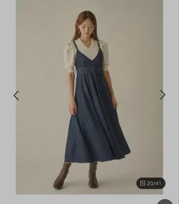 snidel 데님 원피스