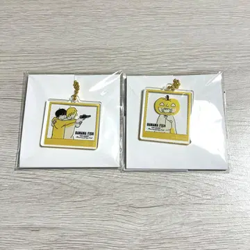 BANANA FISH 굿즈 아크릴 키링 2점