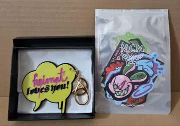 MCM 키링 & 스티커 2세트