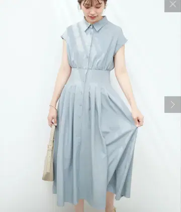 madoka 카라 턱 원피스