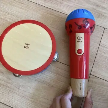 Hape 탕탕 탬버린과 에코 마이크